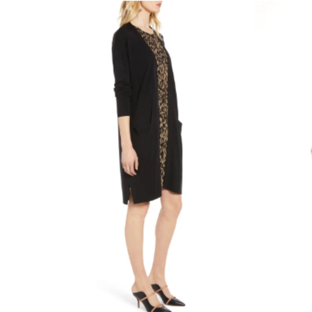 Halogen Open Front Pocket Cardigan